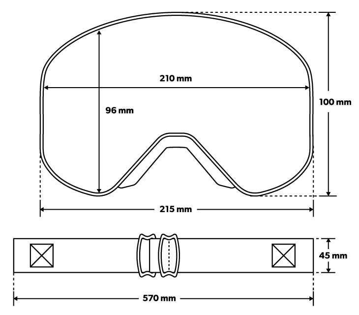 Guía de tamaños gafas Siroko Tech GX
