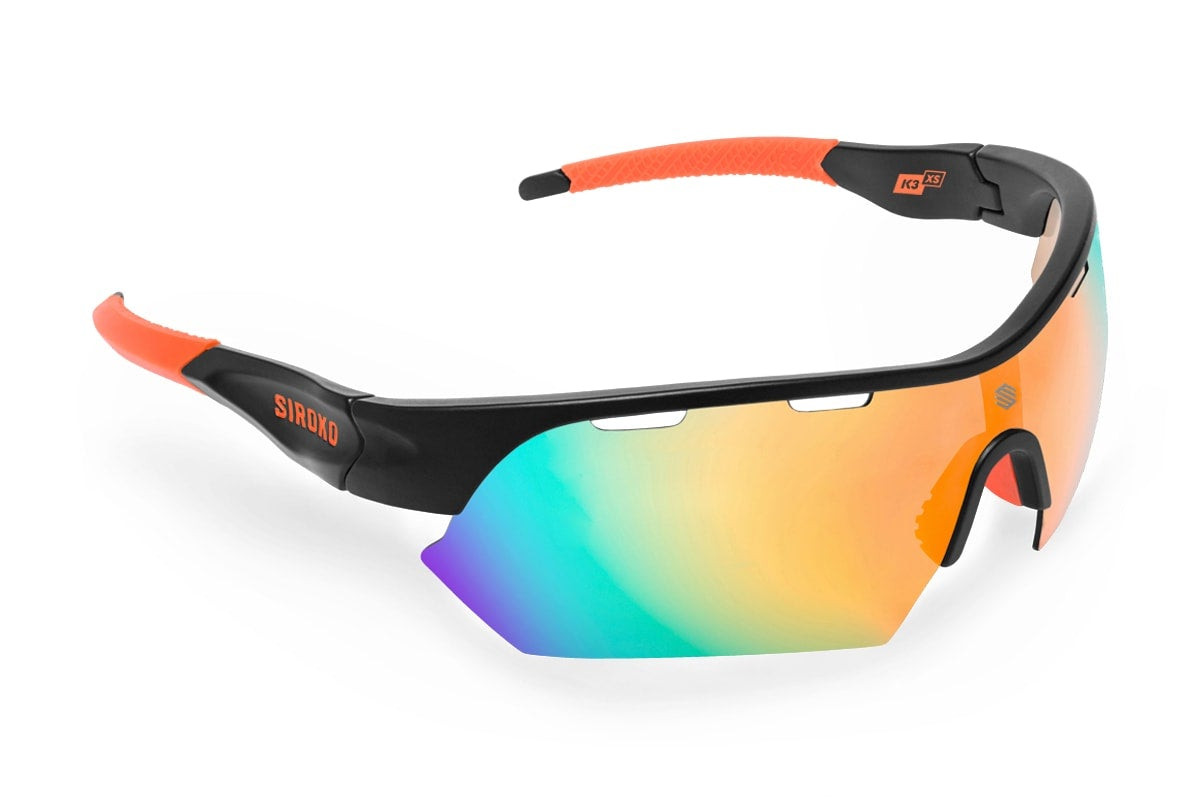 gute Passform Sonnenbrille Sportbrille Biker schwarz polarisierend 