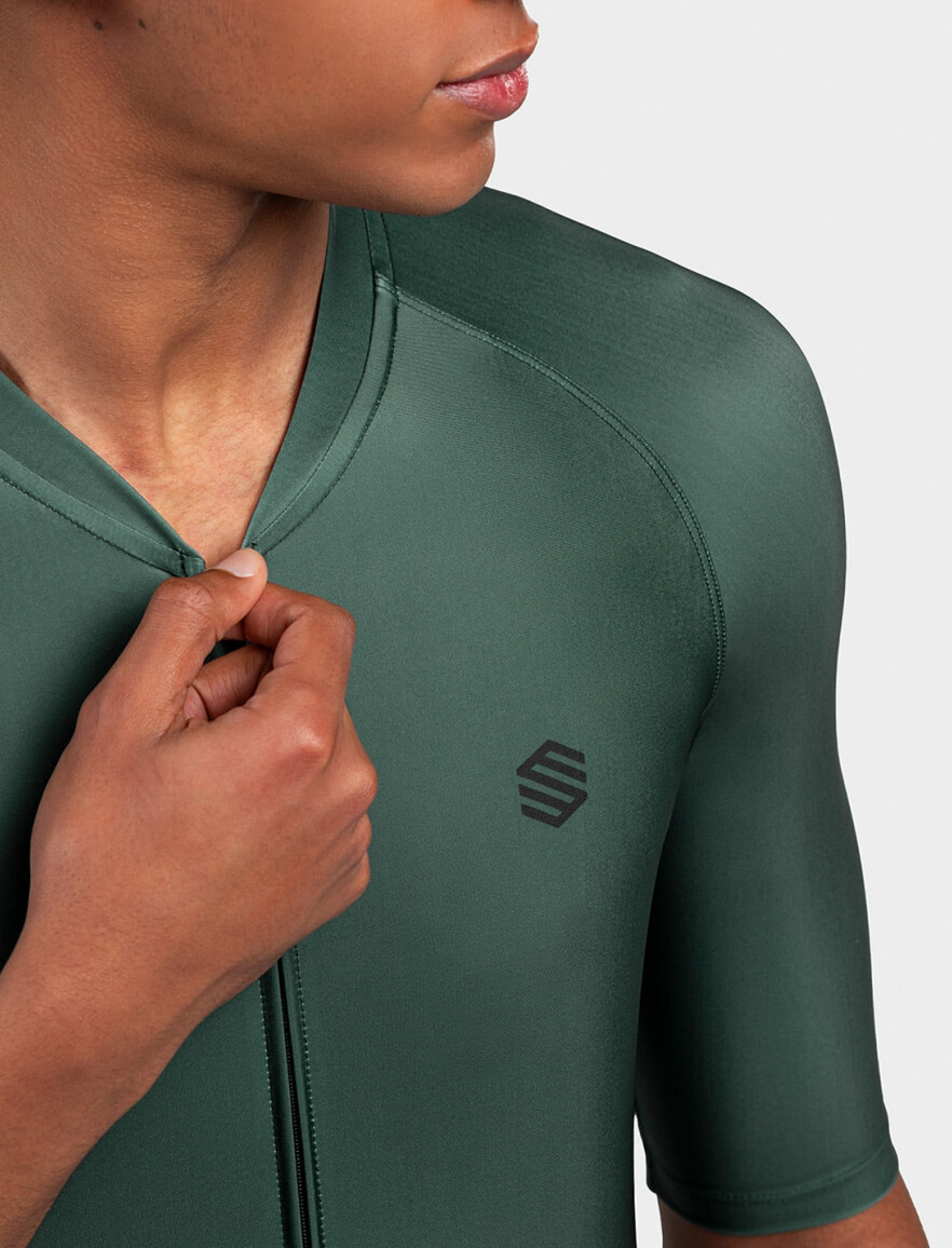 Maillot Vélo Femme Siroko M2 Aura – Respirant Breathlock+, Manches Aéro, 3 Poches – Confort & Performance Sur Route