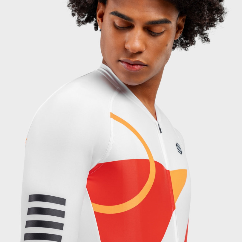 LONG SLEEVE CYCLING JERSEY SIROKO M2 FINISH LINE SIROKO