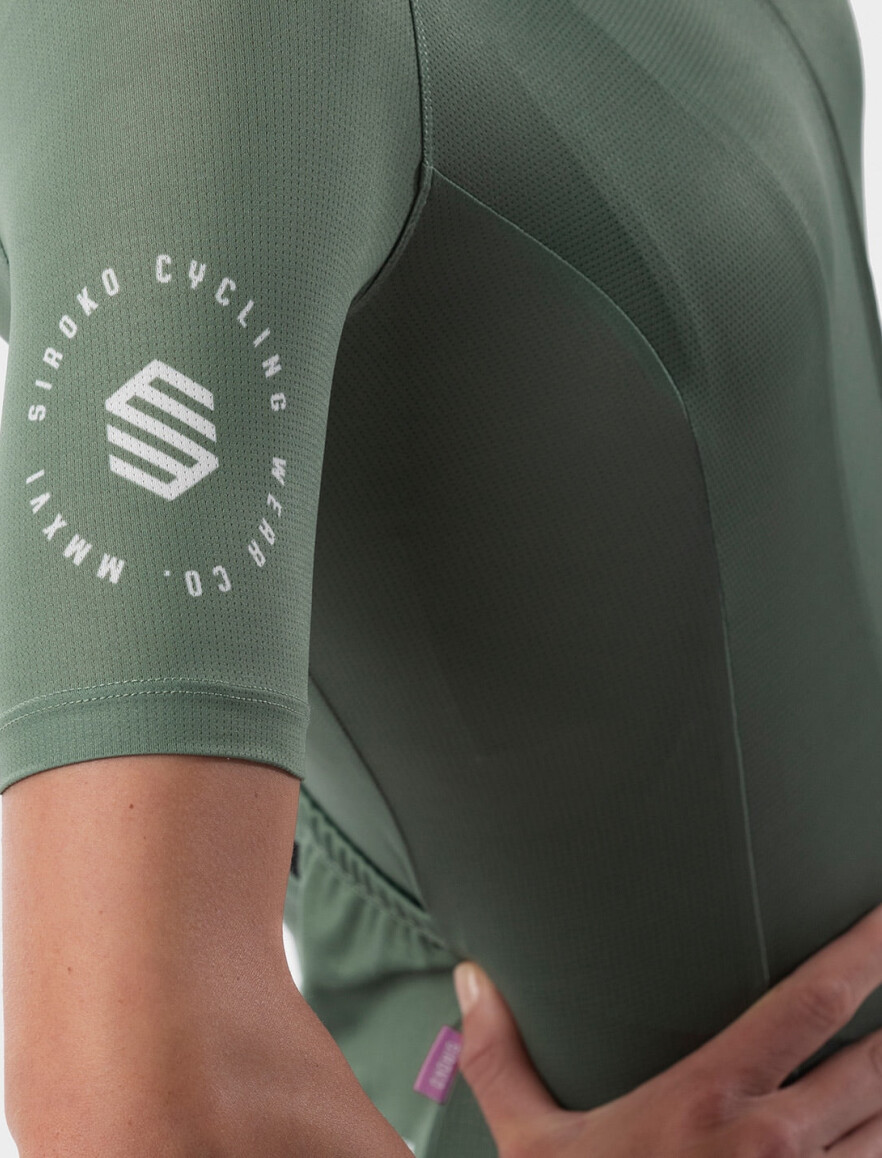 Siroko Maillot de manga corta M3 Altitude, Verde | Bikeinn Siroko Maillot de manga corta M3 Altitude, Verde | Bikeinn